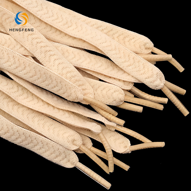 Elastične vezice za tenisice s uzorkom ribje kosti (herringbone) za tenisice i casual cipele — duljina 60 cm, model Hf25-1028, Hengfeng