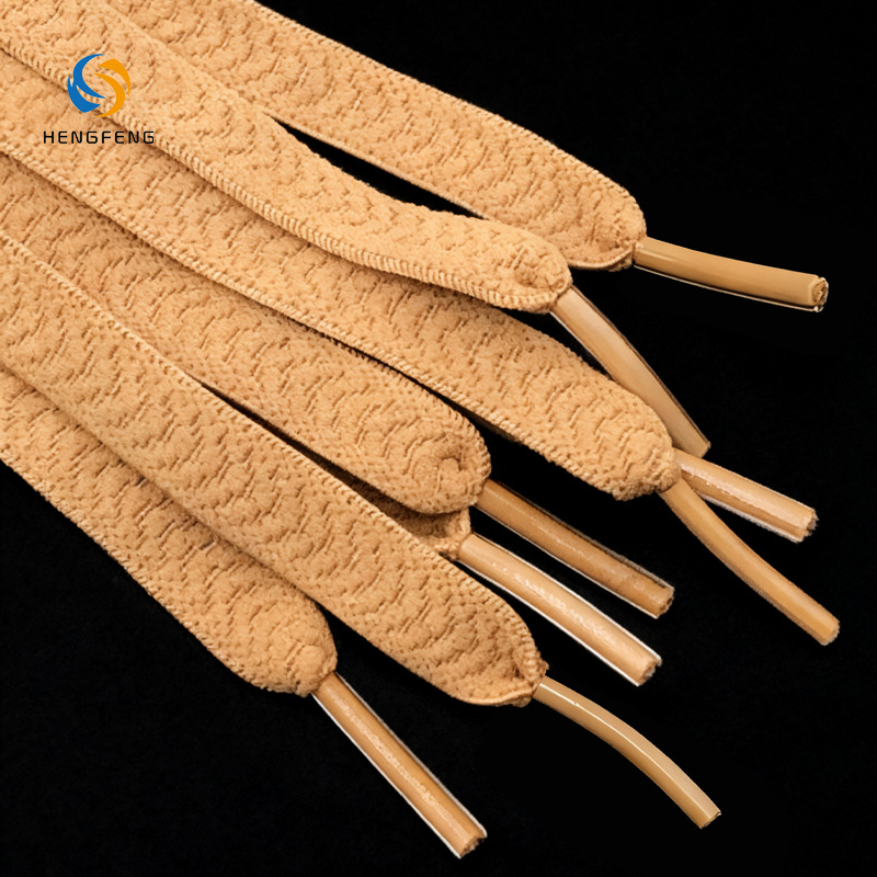 Elastične vezice za tenisice s uzorkom ribje kosti (herringbone) za tenisice i casual cipele — duljina 60 cm, model Hf25-1028, Hengfeng