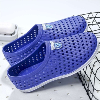 Мъжки летни PVC сандали – дишащи, противохлъзгващи, с затворени пръсти, ежедневни за пътуване и плаж