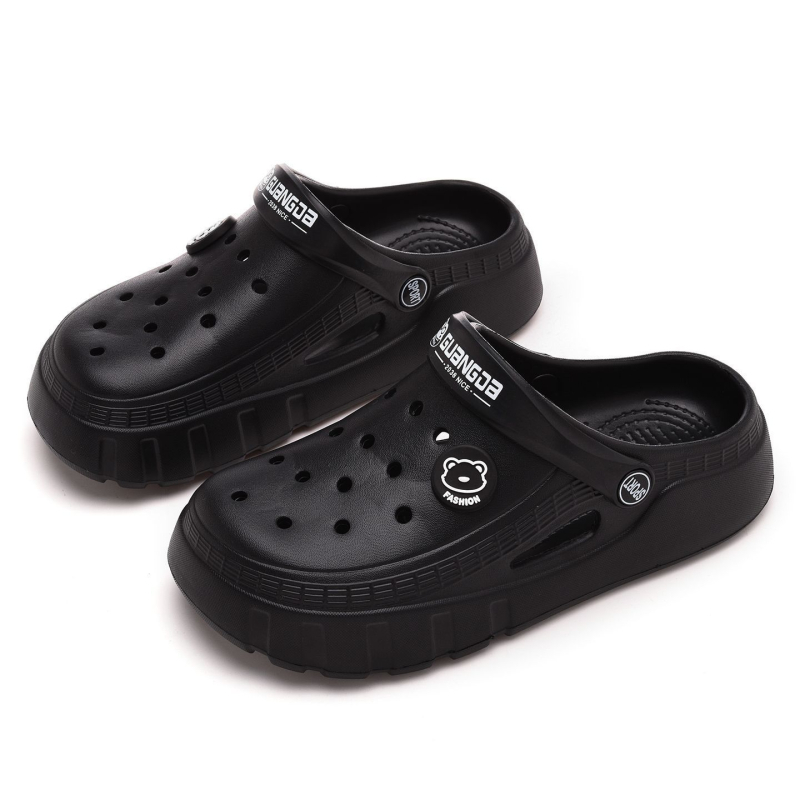 Мъжки EVA сандали (дишащи, EVA горна част, EVA подметка, връзки отзад)