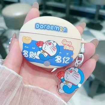 Carcasă de protecție pentru Huawei FreeBuds 5/4/4i Pro3, 7i/6i — silicon, finisaj mat, stil desen animat, personalizabilă