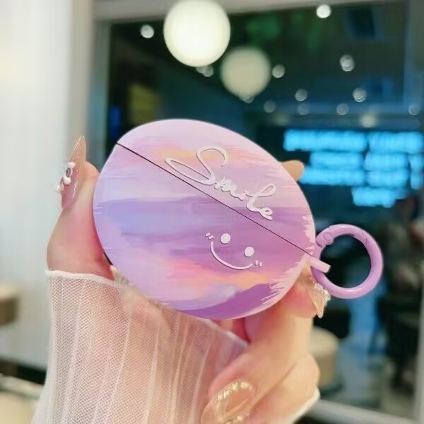 Carcasă de protecție pentru Huawei FreeBuds 5/4/4i Pro3, 7i/6i — silicon, finisaj mat, stil desen animat, personalizabilă