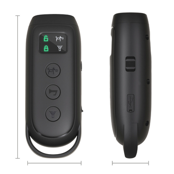 ултразвуково устройство за дресировка на кучета и против лаене, ABS, преносимо външно фенерче