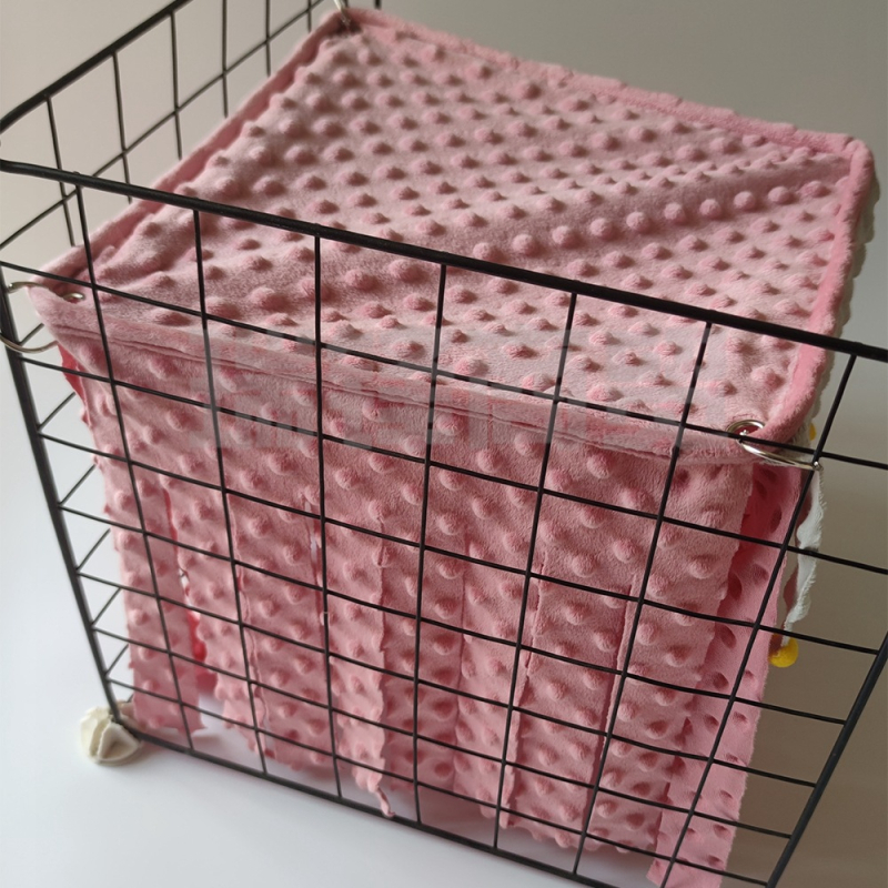 Állati fészek-hamak, négyszögletes sarokban függő sátor, textil