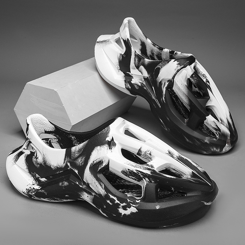 Muške EVA sandale - prozračne, protuklizne, zatvoren prst, ljetne plažne papuče