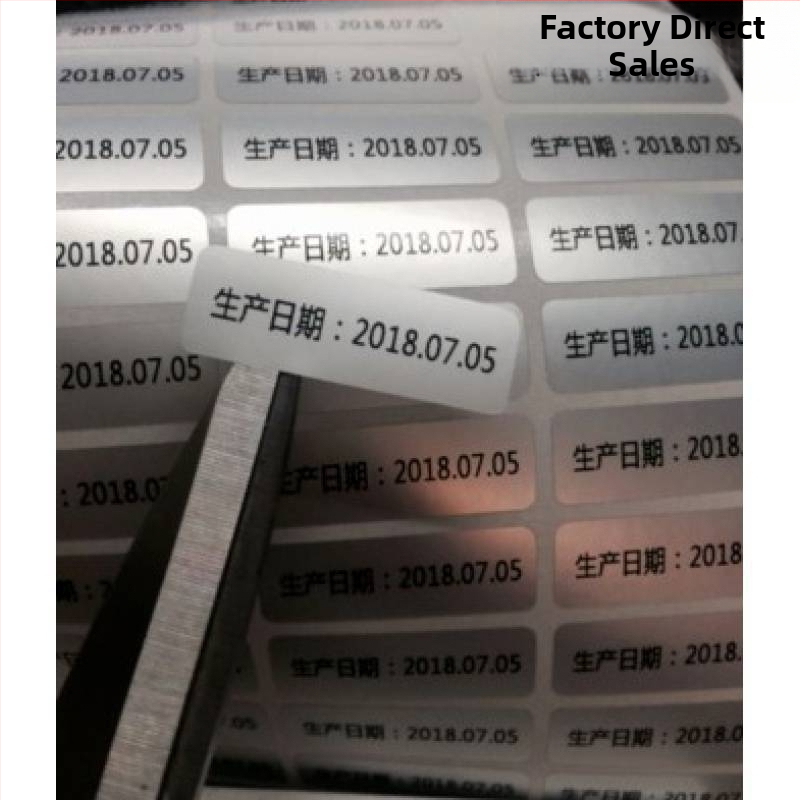 Etichetă pentru data de producție a cosmeticelor, impermeabilă, etichetă de valabilitate transparentă, set de probe