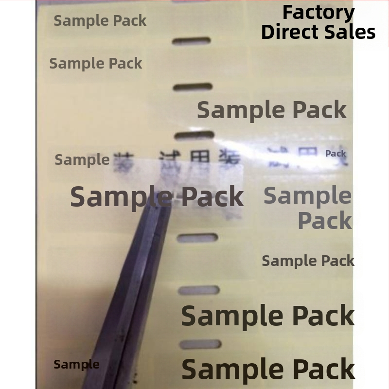 Etichetă pentru data de producție a cosmeticelor, impermeabilă, etichetă de valabilitate transparentă, set de probe