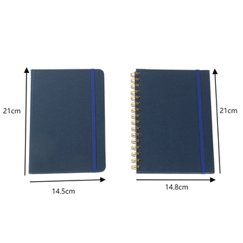 Xinlin bilježnica – minimalistička poslovna bilježnica sa šivanim uvezom, dvostrani offset papir 70 g/m², 100–200 stranica, paket od 96 komada