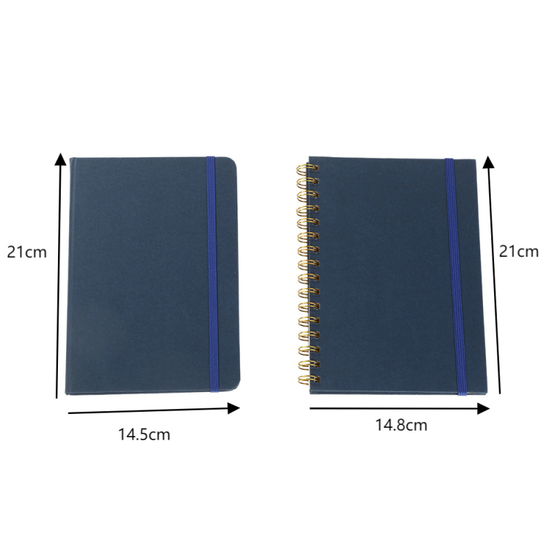Xinlin bilježnica – minimalistička poslovna bilježnica sa šivanim uvezom, dvostrani offset papir 70 g/m², 100–200 stranica, paket od 96 komada