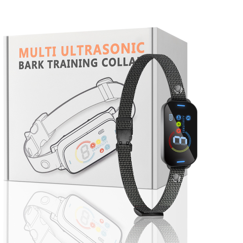 Ogrlica za obuku pasa – ultrazvučni zaustavljač lajanja, ABS, Pupopan, paket 96 kom.