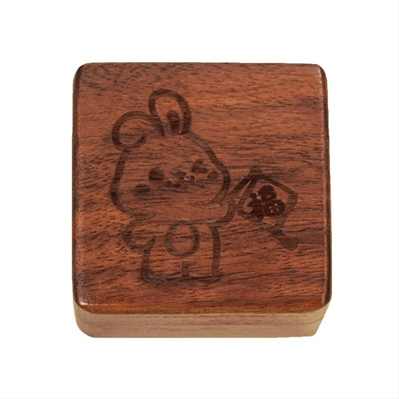 Drvena kutija za uspomene djeteta – pohranjivanje pupčane vrpce, očuvanje dlake ploda i mliječnih zuba, pogodna za novorođenčad do 3 godine