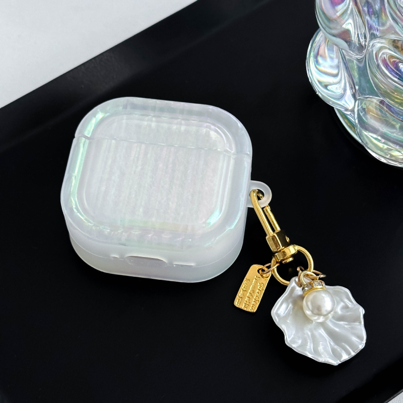 Θήκη προστασίας για AirPods 4 — σιλικόνις μαλακό περίβλημα με χαραγμένο σχέδιο, συμβατή με Apple