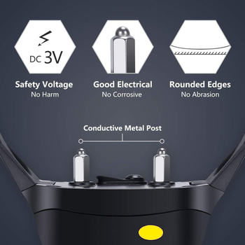Patpet 600m daljinski uređaj za trening pasa s LCD prikazom (ABS, vibracija i zvuk)