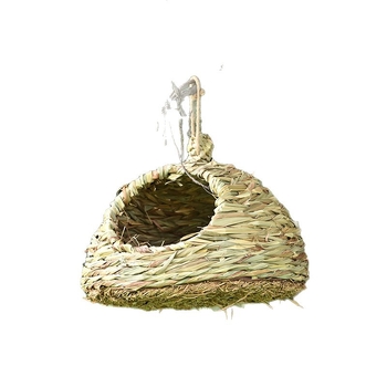 Hamsterovo gnijezdo od planinske trave, okruglo, pleteno, zadržava toplinu, za unutarnju i vanjsku upotrebu