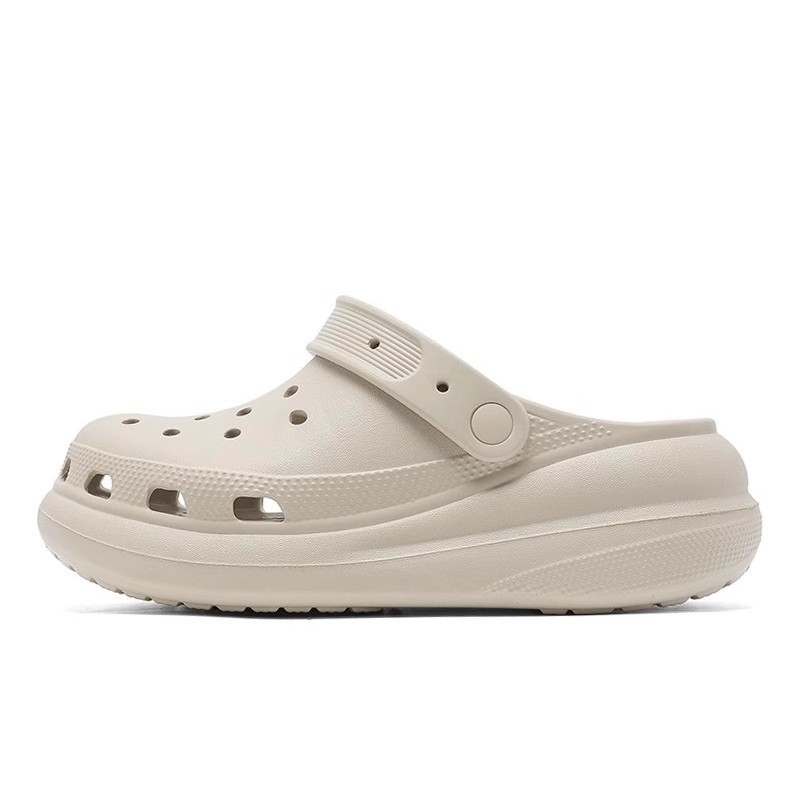 Muške EVA sandale s debelom sole za povećanje visine, casual dizajn s perforacijama na gornjem dijelu, zatvorenim prstom