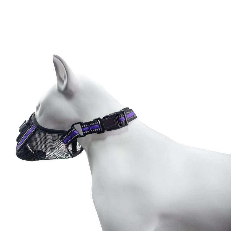 Νάιλον μάσκα σκύλου με αντι-δάγκωμα και αντι-γάβγισμα, προσαρμόσιμη, κουτί 100 τεμάχια, μάρκα Fuding