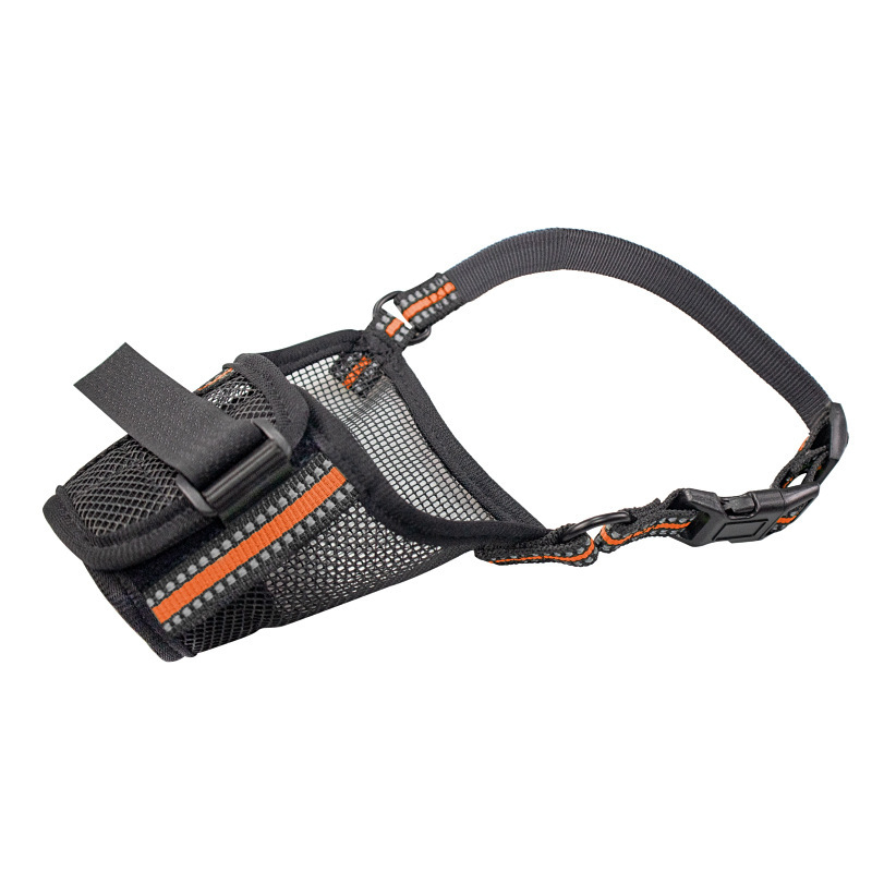 Νάιλον μάσκα σκύλου με αντι-δάγκωμα και αντι-γάβγισμα, προσαρμόσιμη, κουτί 100 τεμάχια, μάρκα Fuding