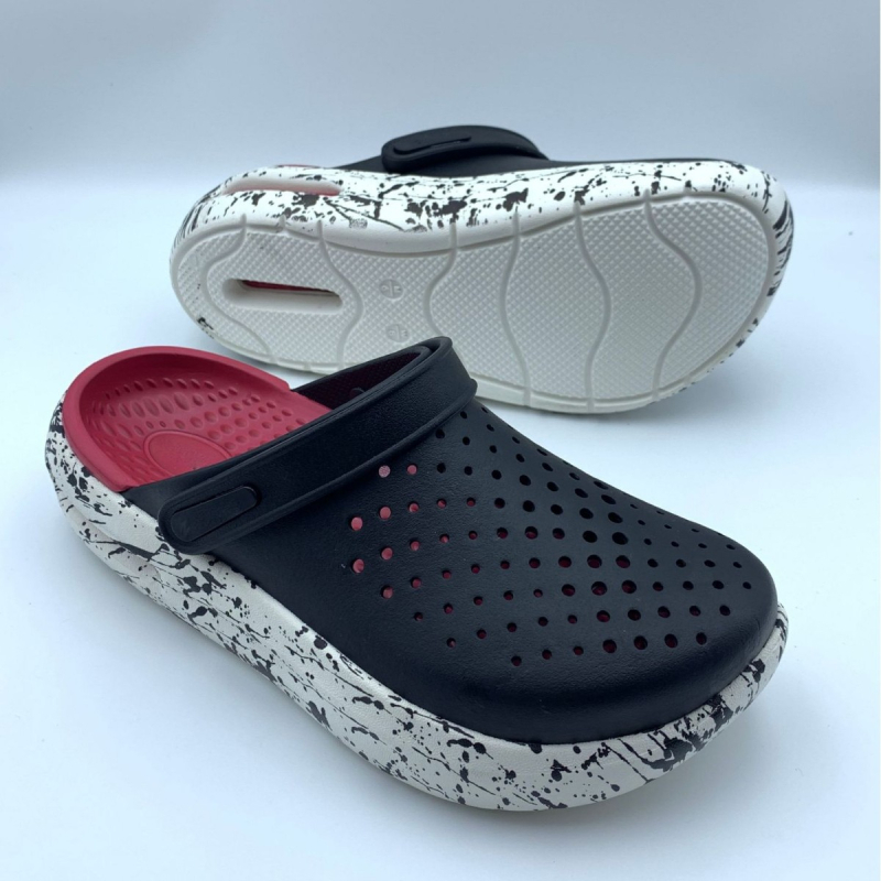Sandale za plažu s zatvorenim prstima za odrasle, EVA đon, PVC gornji dio, protuklizne, 4 cm visoka peta