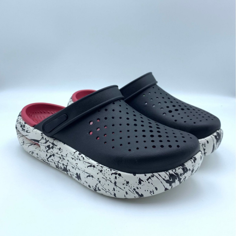Sandale za plažu s zatvorenim prstima za odrasle, EVA đon, PVC gornji dio, protuklizne, 4 cm visoka peta