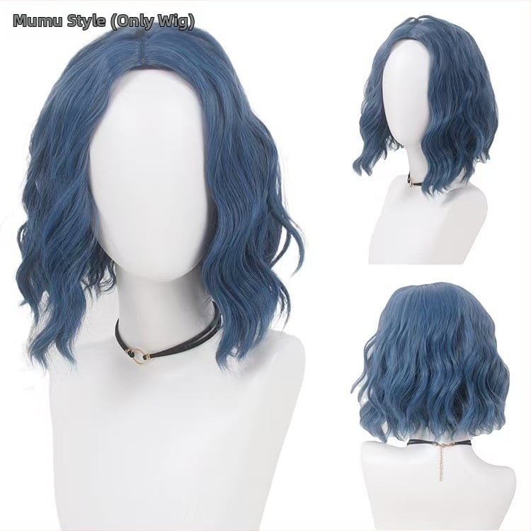 Περούκα για γυναίκες — φυσικό στυλ; υλικό μαλλιών: θερμοανθεκτικές ίνες; τεχνολογία επεξεργασίας: μηχανισμός; φράντζ: ίσιο ή κεκλιμένο; μοντέλο: 6