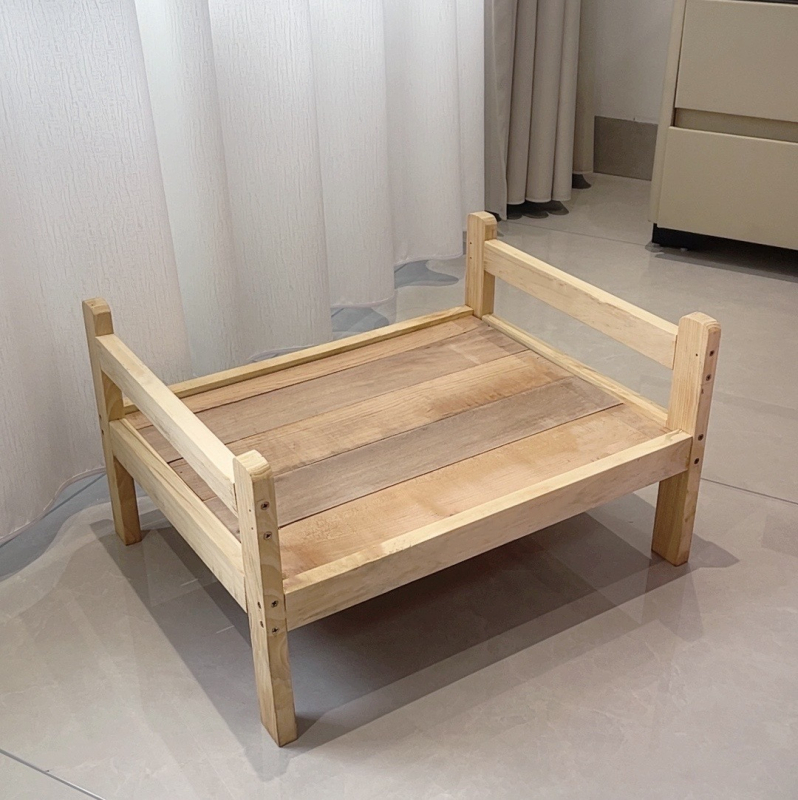 Beltéri macskafészek, levehető és mosható huzat, légáteresztő és meleg, minden évszakra, fa keretű