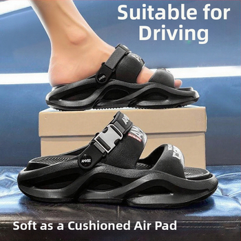 Muške sandale s EVA gornjim dijelom i EVA đonom, otvoreni prst, prozračne, protuklizne (ljeto 2025)