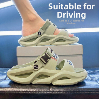 Muške sandale s EVA gornjim dijelom i EVA đonom, otvoreni prst, prozračne, protuklizne (ljeto 2025)