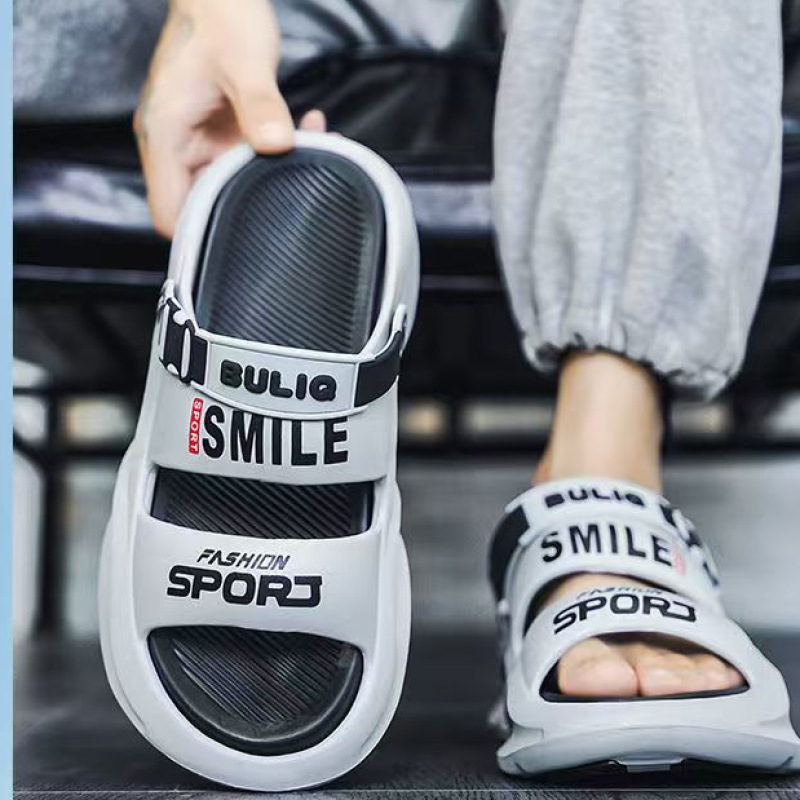 Muške sandale s EVA gornjim dijelom i EVA đonom, otvoreni prst, prozračne, protuklizne (ljeto 2025)