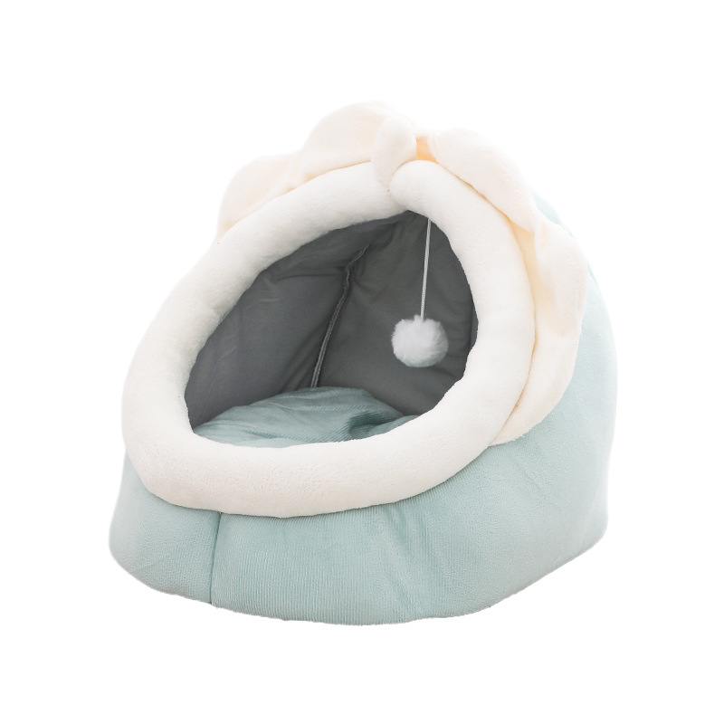 Mačje gnijezdo od platna za zimsku toplinu — poluzatvoren, za unutarnju upotrebu