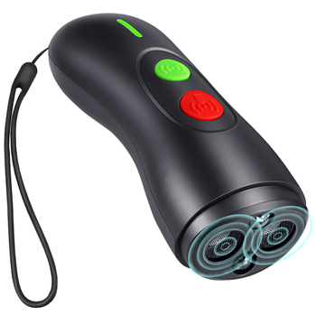 Dvo-glavi ultrazvučni repeler za pse, bežični ručni prijenosni uređaj za obuku i smanjenje laveža