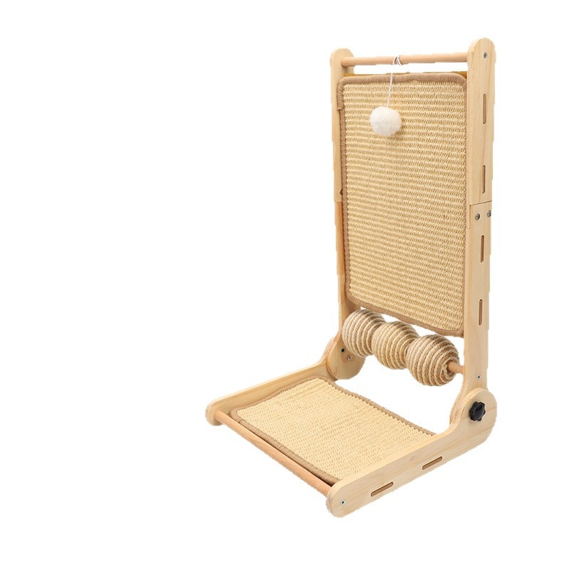 Ploča za grebanje mačaka s L-oblikom, vertikalno preklopni dizajn – otporna na habanje i ne rasipa dlake