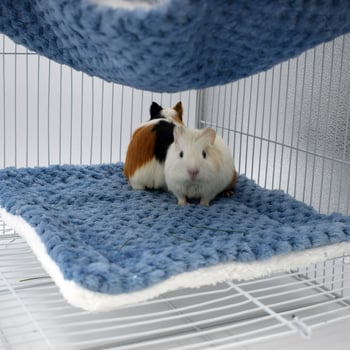 Korál bársonyból készült hörcsög-fészek, egész éves használatra