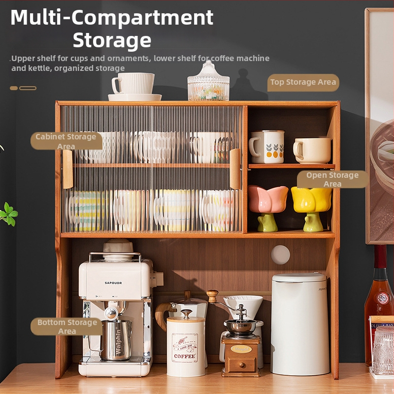 Kuhinjski stalak za začine i organizator za pohranu na radnoj ploči — slojevit, višenamjenski dizajn, Shinunosuke, lansiran 2025., moderni minimalistički stil