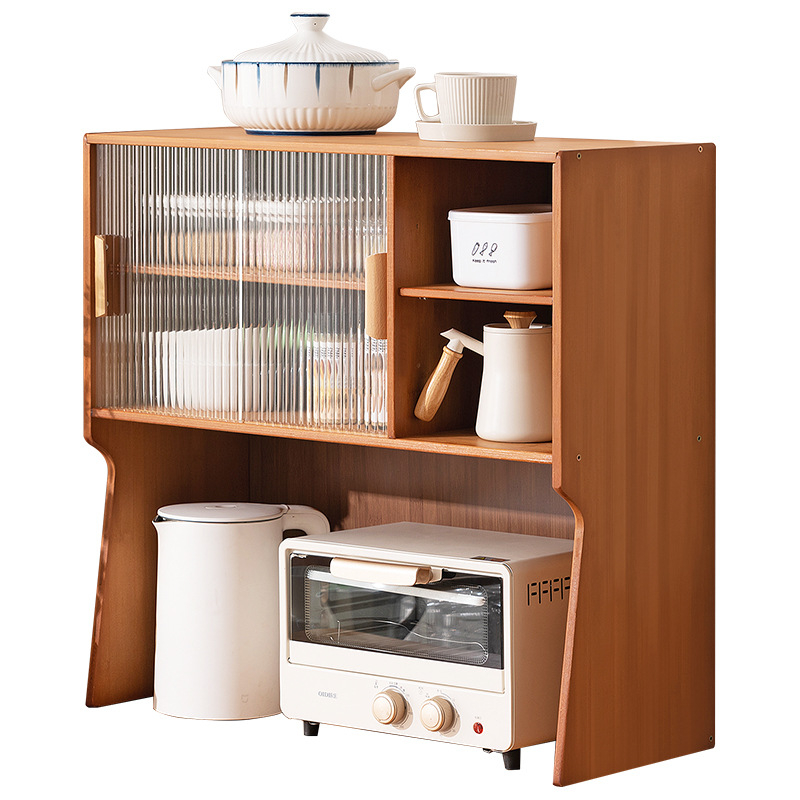 Kuhinjski stalak za začine i organizator za pohranu na radnoj ploči — slojevit, višenamjenski dizajn, Shinunosuke, lansiran 2025., moderni minimalistički stil