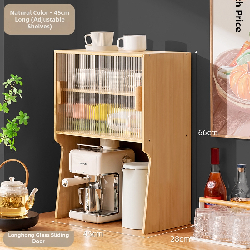 Kuhinjski stalak za začine i organizator za pohranu na radnoj ploči — slojevit, višenamjenski dizajn, Shinunosuke, lansiran 2025., moderni minimalistički stil