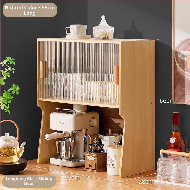 Kuhinjski stalak za začine i organizator za pohranu na radnoj ploči — slojevit, višenamjenski dizajn, Shinunosuke, lansiran 2025., moderni minimalistički stil