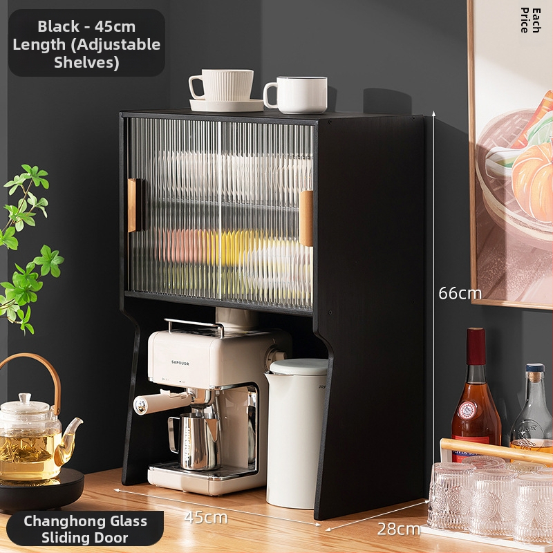 Kuhinjski stalak za začine i organizator za pohranu na radnoj ploči — slojevit, višenamjenski dizajn, Shinunosuke, lansiran 2025., moderni minimalistički stil