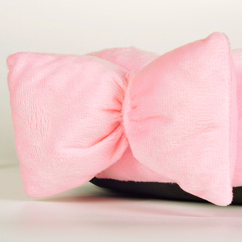 Gnijezdo za kućne ljubimce od tkanine, u obliku mašne, debelo i toplo za zimu