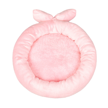 Gnijezdo za kućne ljubimce od tkanine, u obliku mašne, debelo i toplo za zimu