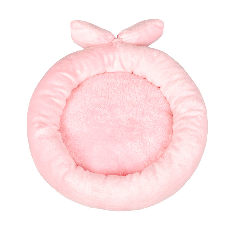 Gnijezdo za kućne ljubimce od tkanine, u obliku mašne, debelo i toplo za zimu