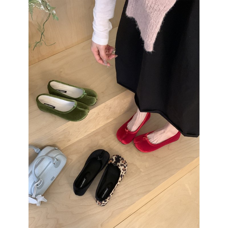 Ženske udobne cipele s okruglim vrhom, gornji dio od gume, PU uloška, gumena potplat, klinasti pet 4–6 cm