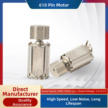 Kefový motor | mikrovibrátorový motor pre výcvik psov a zariadenia na zastavenie štekania | Napätie DC pod 36V, priamy prúd, účinnosť 90%