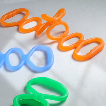 7 rupa napetostno uže za jogu i fitness, mekano elastično uže