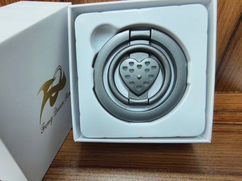 MagSafe držač telefona s prstenastim nosačem — univerzalni model, 360° rotacija, skl опivi, metalni materijal, cinkova legura, protiv podrhtavanja, sprej za miris