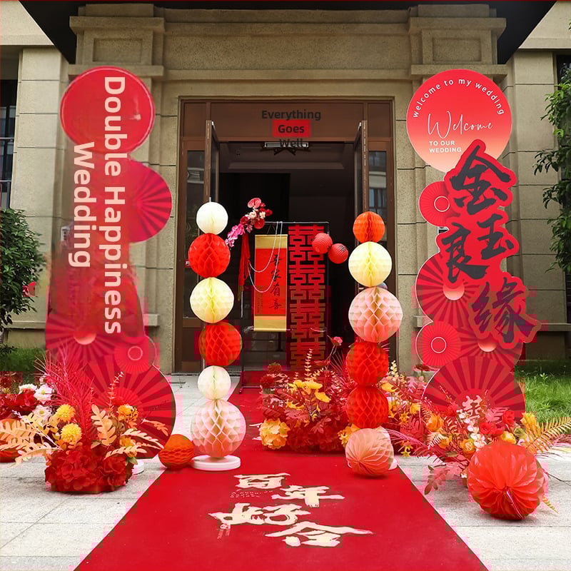 KT board Vjenčani luk s stupovima – Vanjska dvorišna dekoracija za vjenčanje | Marka Lun • Pakiranje: Opp bag • Uvoz: Ne • Namjena: Vjenčanje • Kategorija: Ostale vjenčane potrepštine