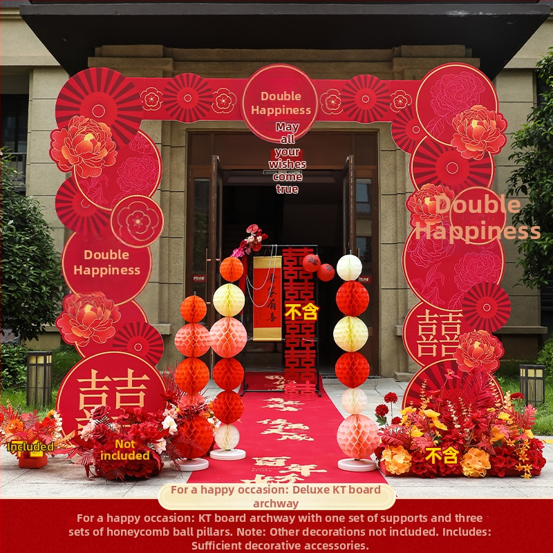 KT board Vjenčani luk s stupovima – Vanjska dvorišna dekoracija za vjenčanje | Marka Lun • Pakiranje: Opp bag • Uvoz: Ne • Namjena: Vjenčanje • Kategorija: Ostale vjenčane potrepštine