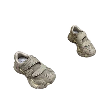 Pantofi casual femei, vârf rotund, partea superioară PVC, talpă EVA, închidere Velcro