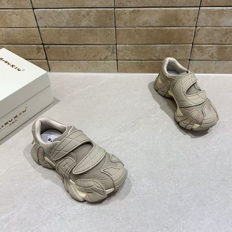 Pantofi casual femei, vârf rotund, partea superioară PVC, talpă EVA, închidere Velcro