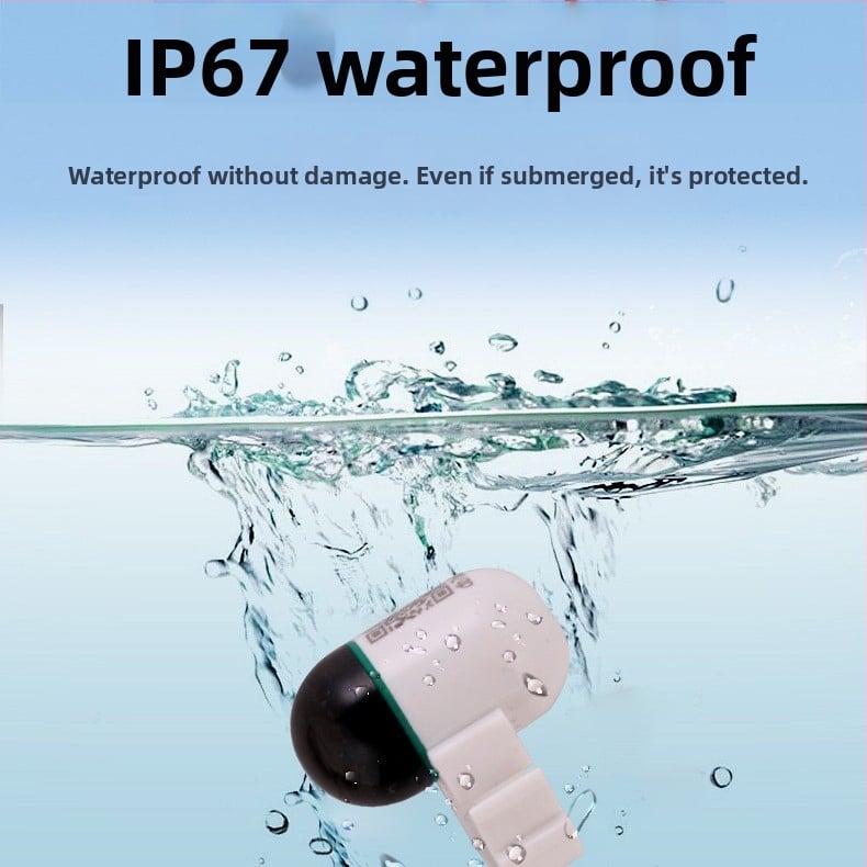 GPS lokalizator za male kućne ljubimce, domet do 200 m, ABS materijal, baterija 45 mAh, kompatibilan s iOS-om, težina 2,2 g