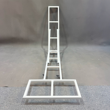 Željezna svadbena arka, stalak za izlaganje s kotačićima, kartonska ambalaža, vanjska dekoracija